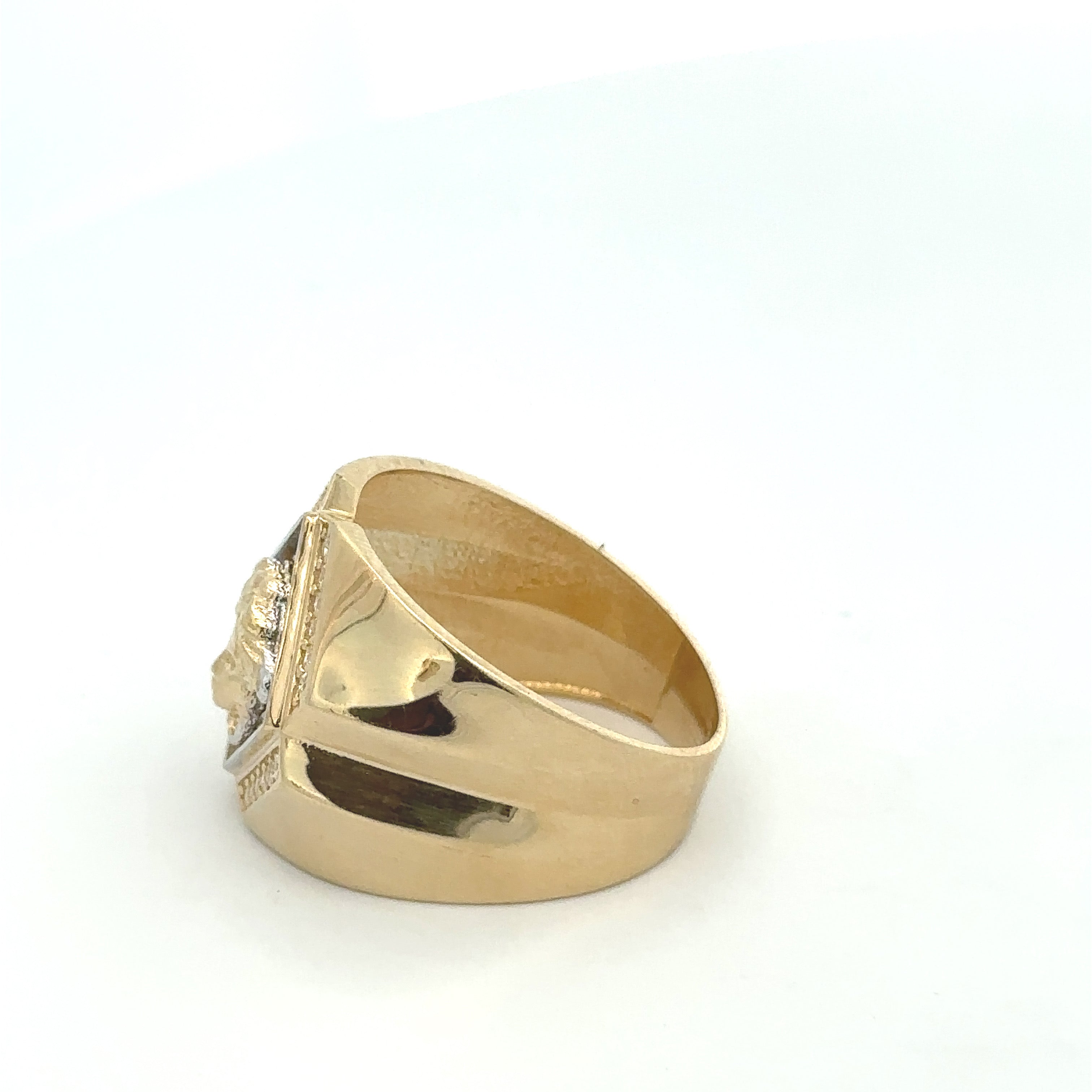 Medusa Shine Ring 10K Gold