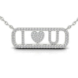 Collier Je t'aime Or 14K