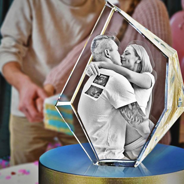 3D Crystal Prestige 20x16cm 1 to 6 People