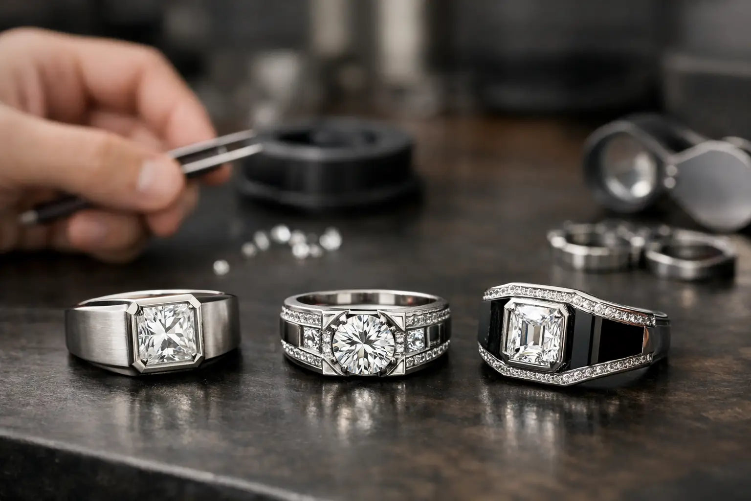 Men Diamond Rings Custom Made Guide