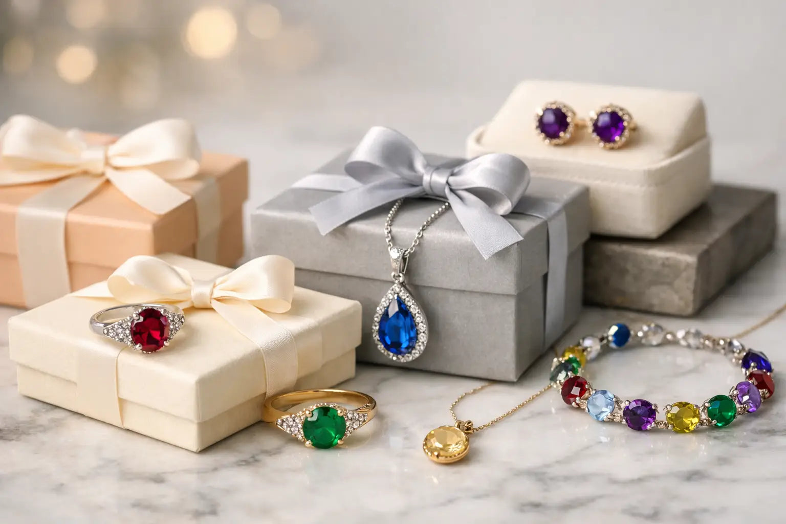 11 Birthstone Jewelry Gift Ideas to Give