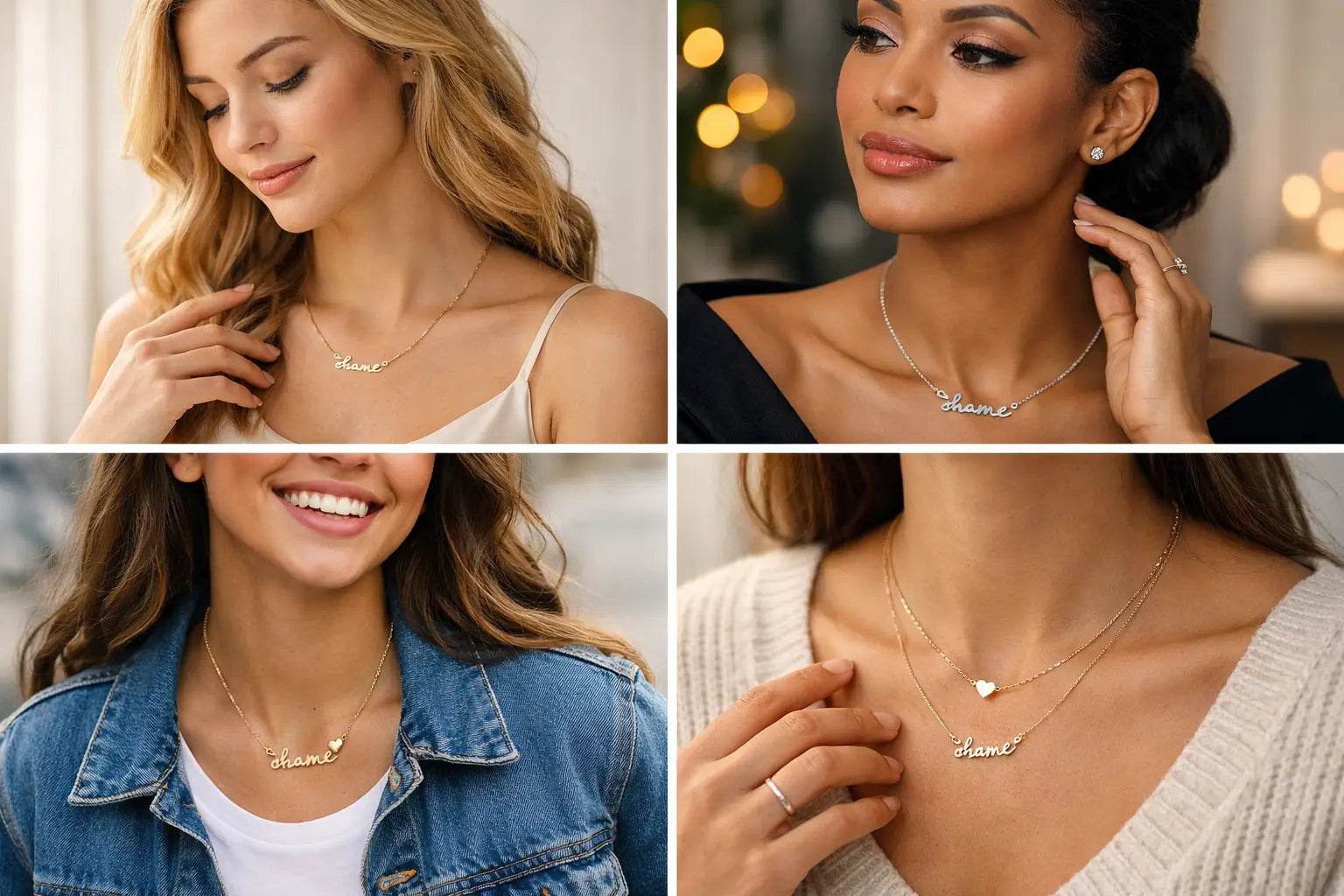 Name Necklace Styles Guide for Every Look