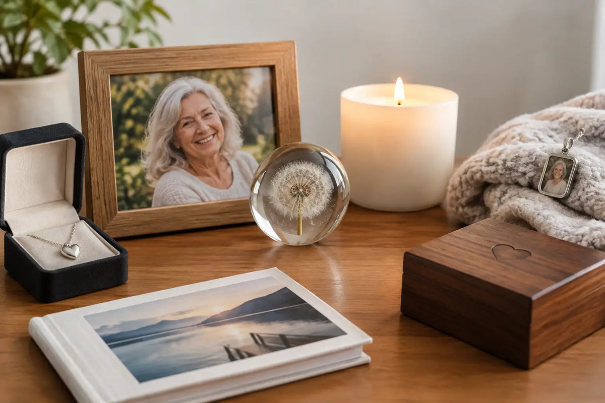 12 Personalized Memorial Gift Examples to Keep Close