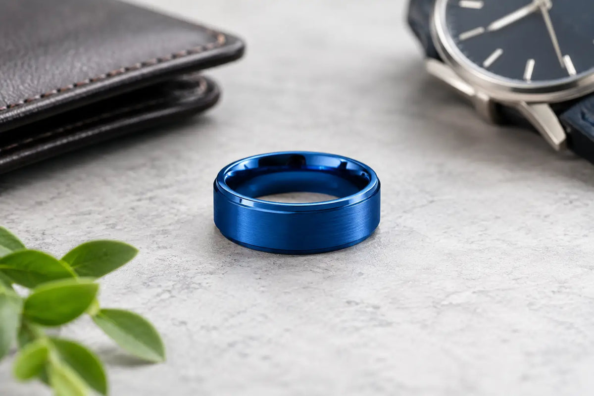 Men's Cobalt Wedding Rings for Everyday Life