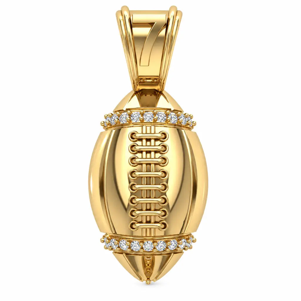 American Football Pendant Diamond Gift Guide