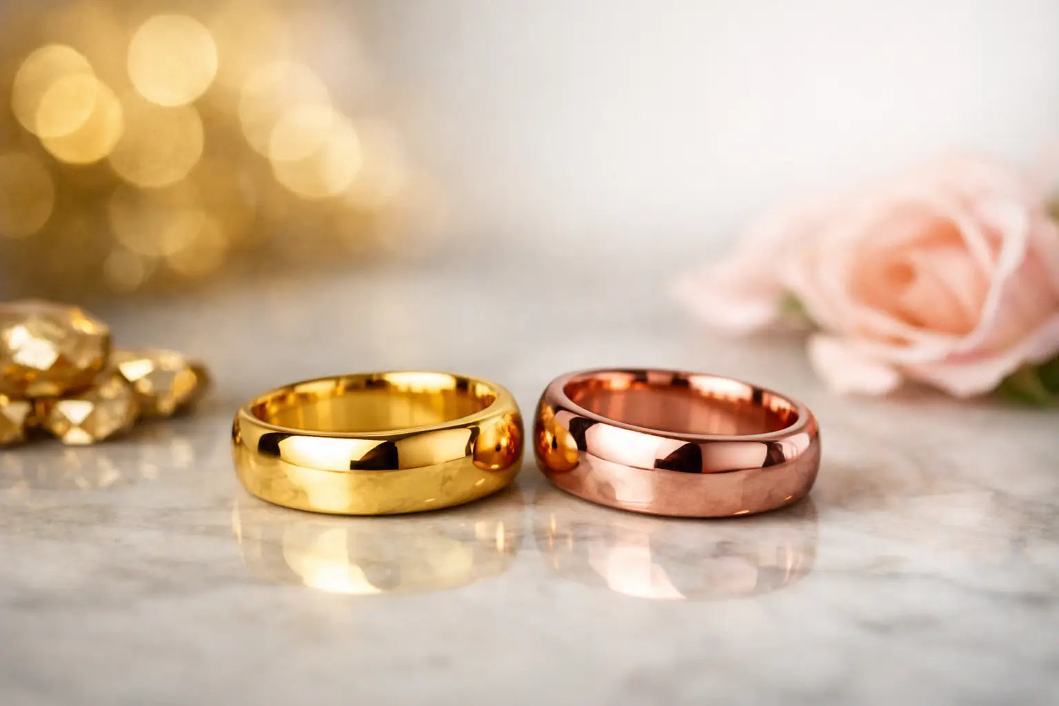 Yellow Gold Versus Rose Gold: Which Fits You?