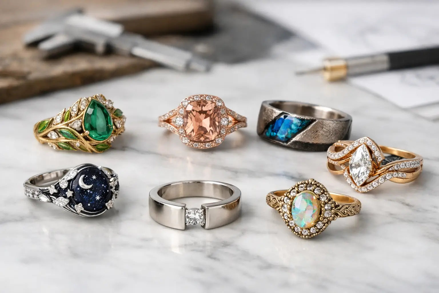 12 Custom Ring Design Examples to Inspire You
