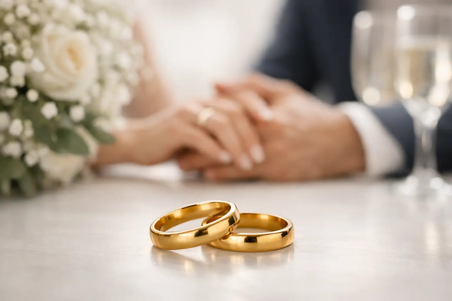 Wedding Gold Rings Made for Everyday Love