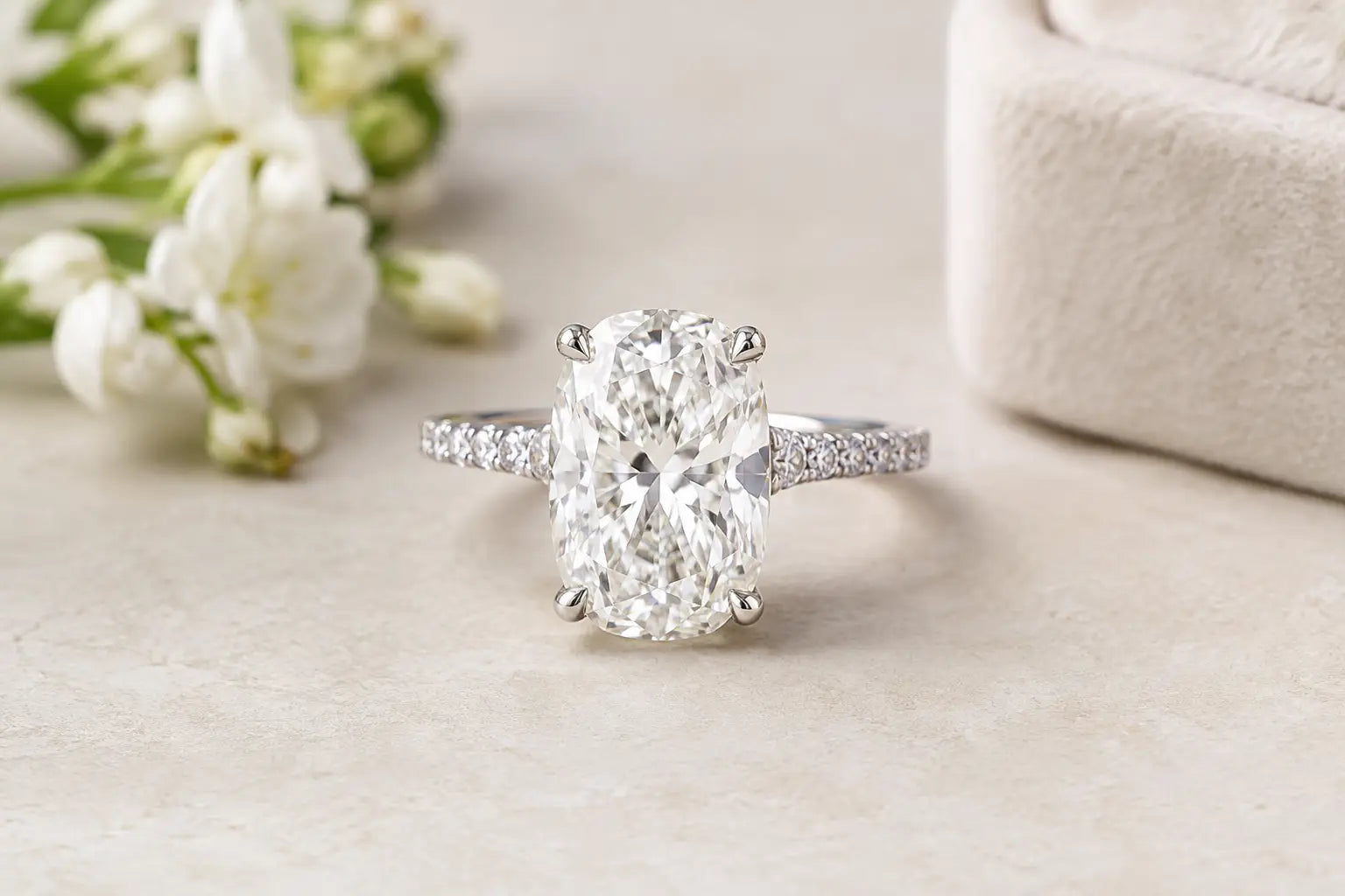 Elongated Cushion Diamond Engagement Ring Guide