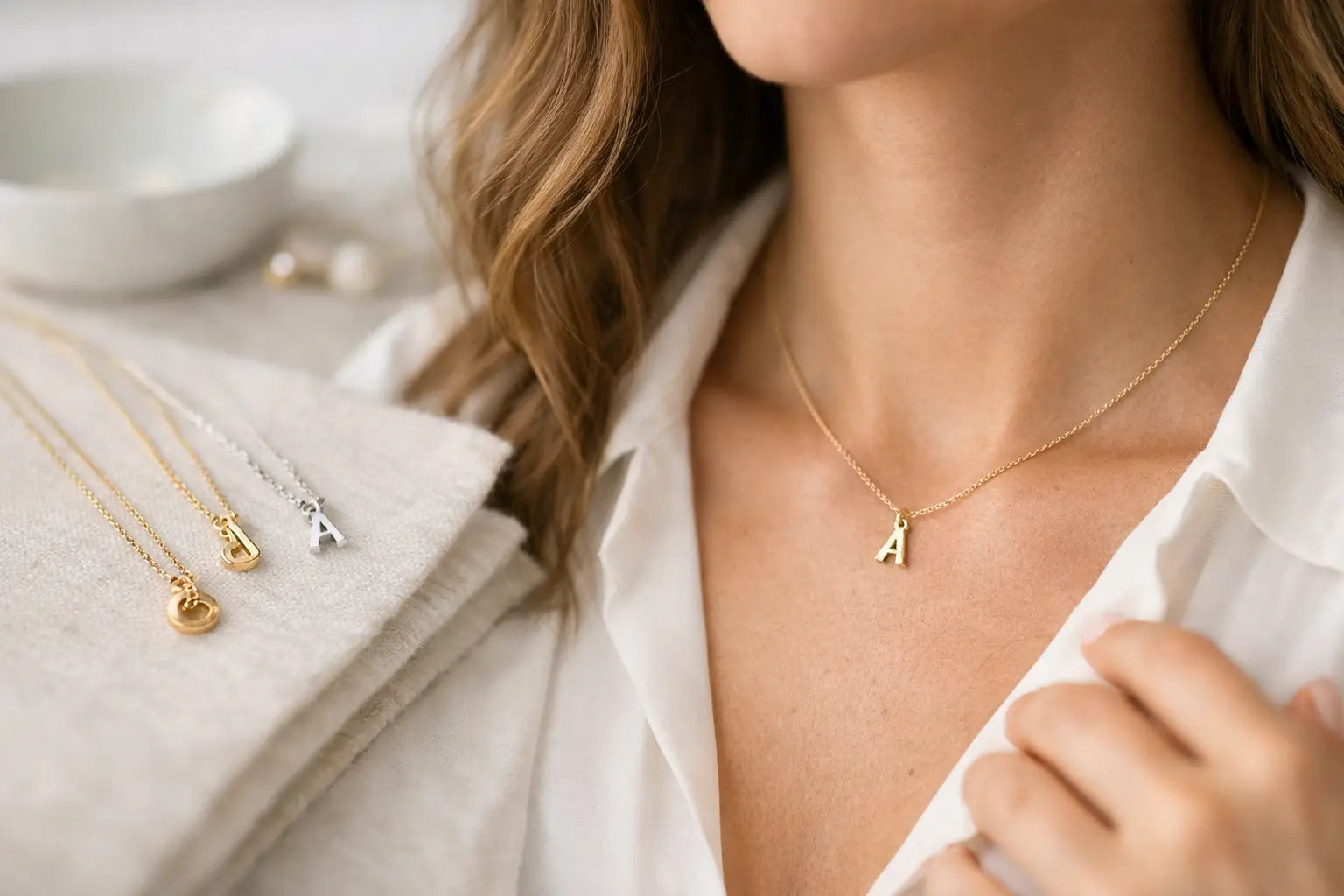 How to Choose an Initial Necklace for Women