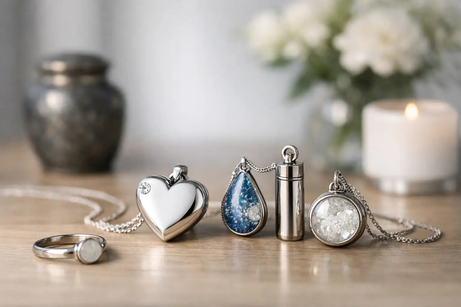 How to Choose Memorial Jewelry for Ashes