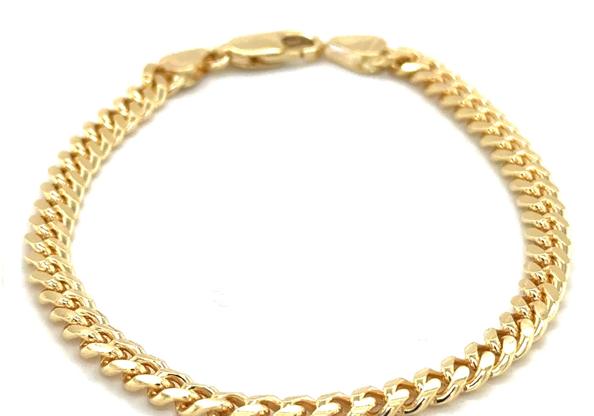 10K Solid Gold Cuban Chain 3.4mm
