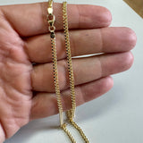 10K Solid Gold Cuban Chain 2.85mm
