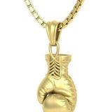Boxing Glove Pendant Gold 14K