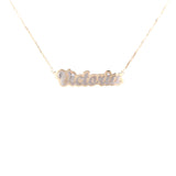 Two Plate Name Necklace