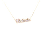 Two Plate Name Necklace
