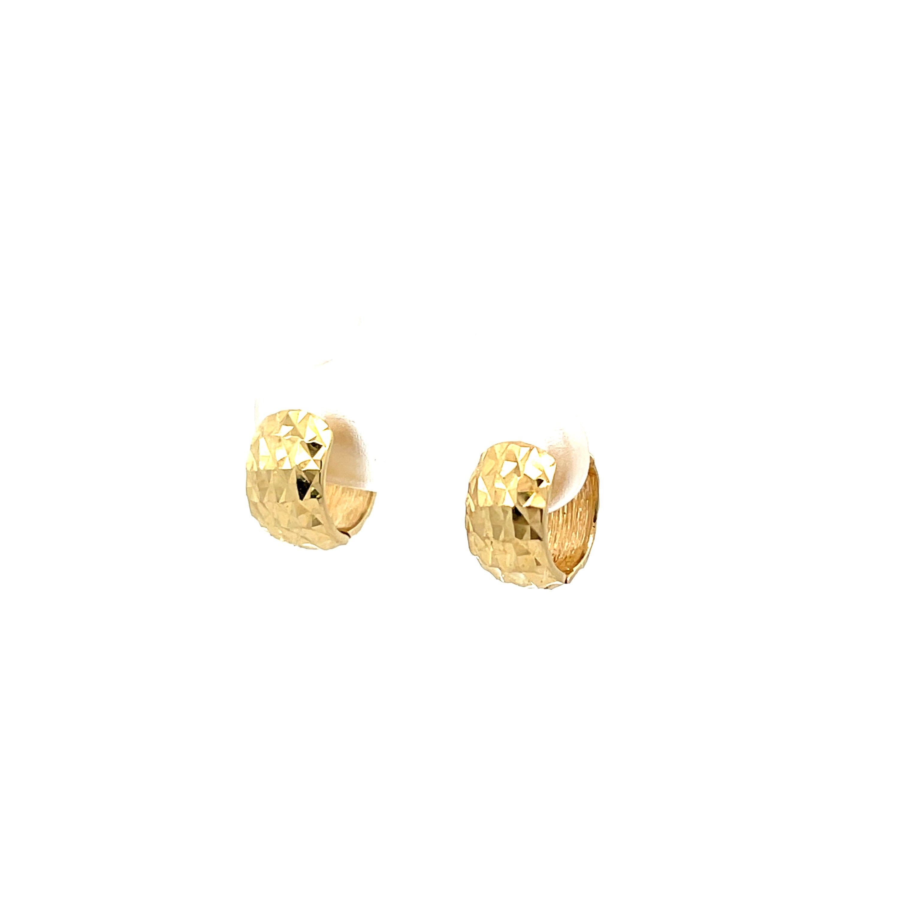 Baby Huggies Earrings 10K Gold