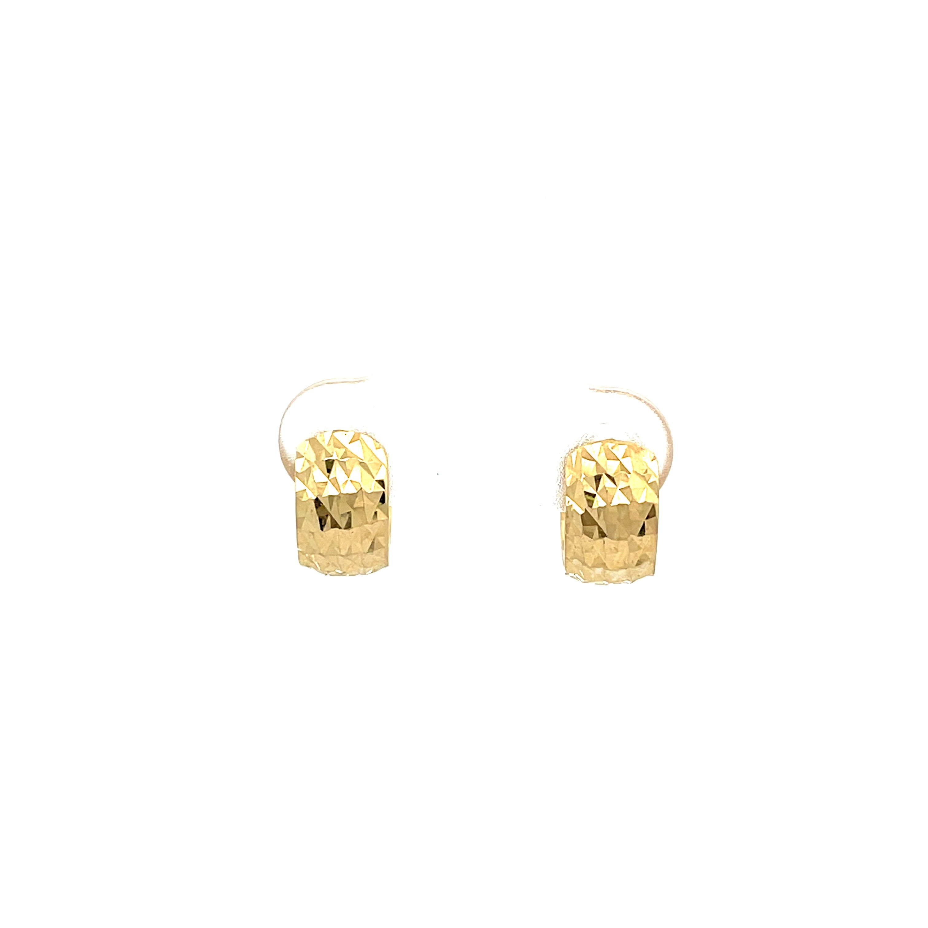 Baby Huggies Earrings 10K Gold