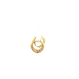 Baby Huggies Earrings 10K Gold