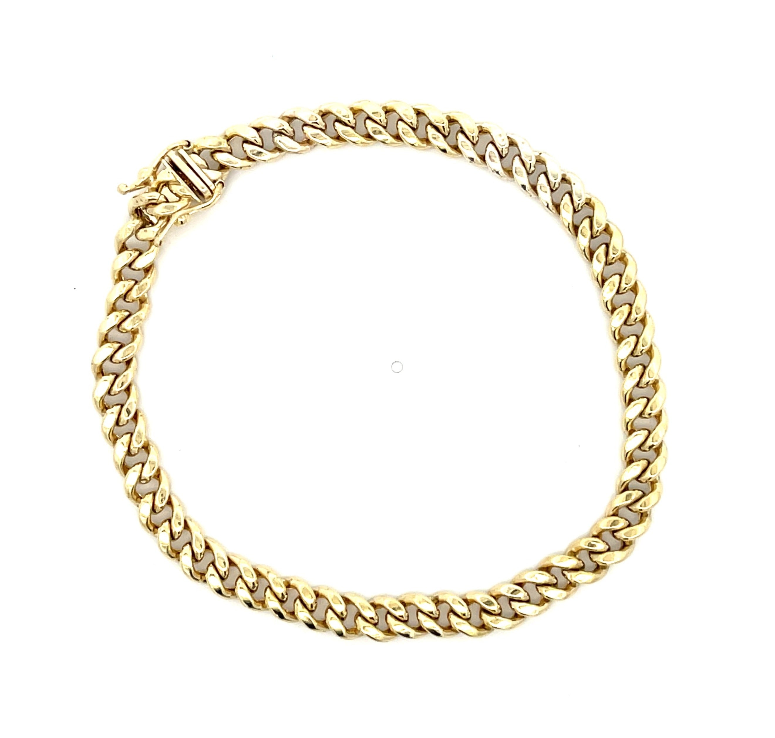 10K Gold Cuban Bracelet 7mm