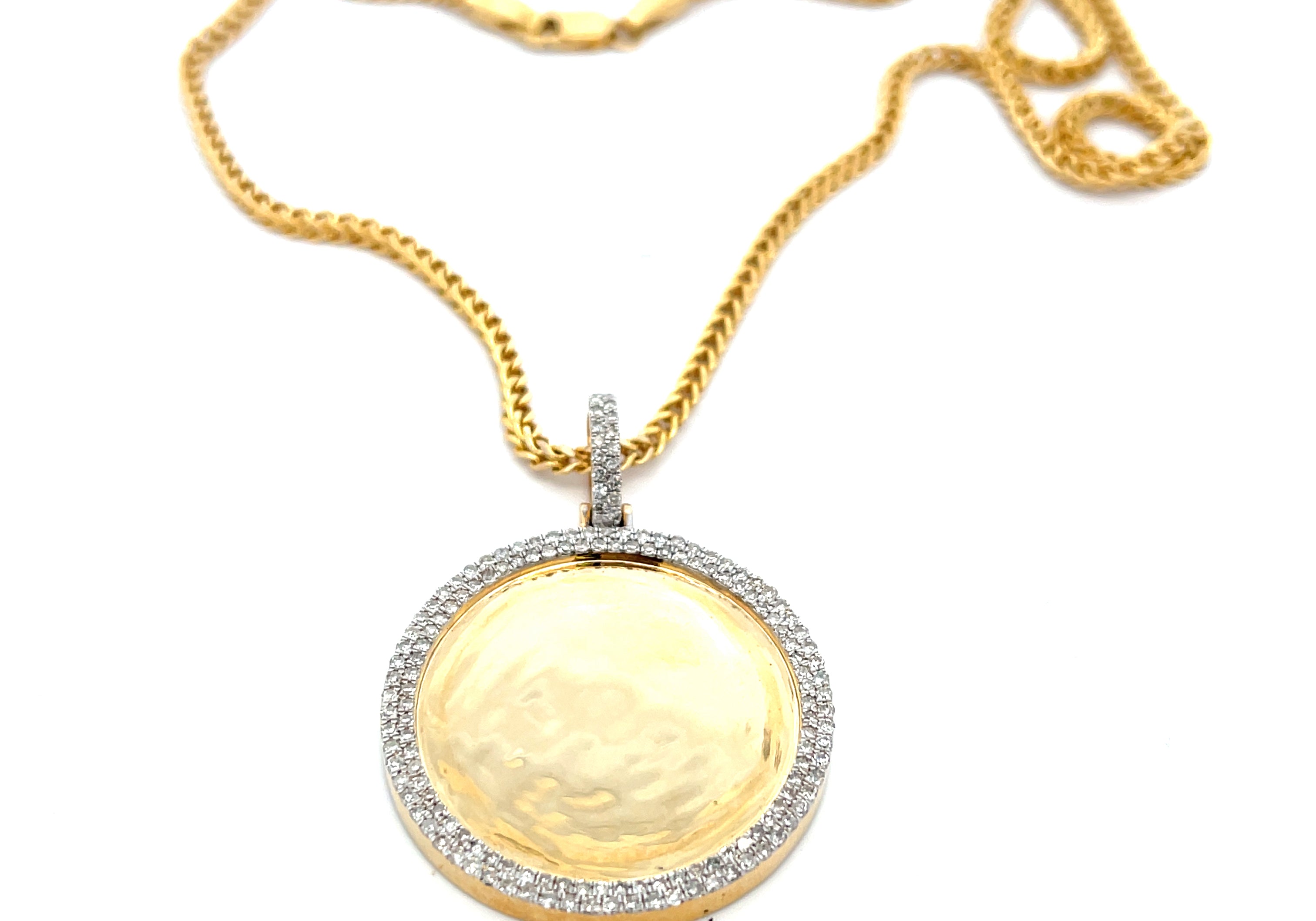 10K Memory Pendant Diamond 1.2ctw