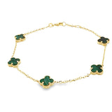 Bracelets Mini 5 Trèfles en or 10 carats