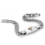 Medical Allergy Bracelet Curb 7.7mm Link