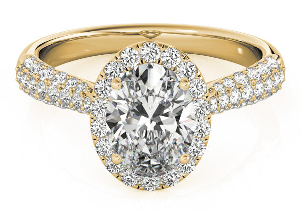 Oval Cut Engagement Ring- Anabelle