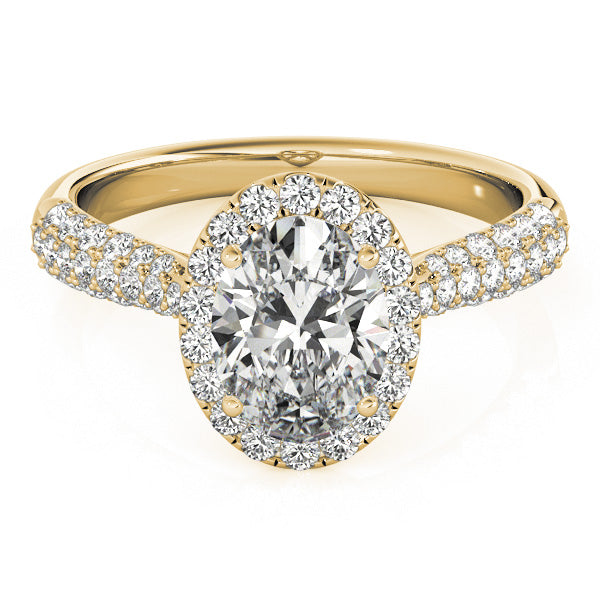 Oval Cut Engagement Ring- Anabelle