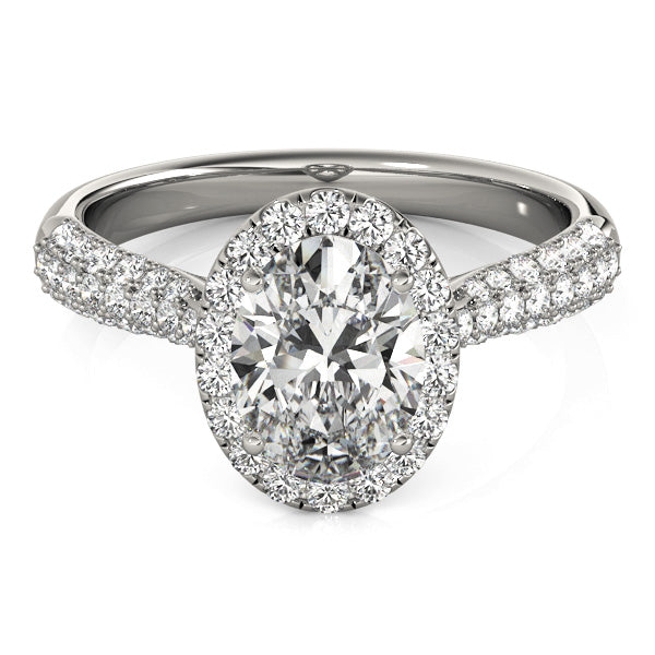 Oval Cut Engagement Ring- Anabelle