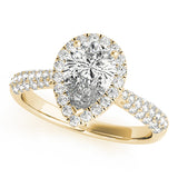 Pear Cut Engagement Ring- Anabelle