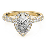 Pear Cut Engagement Ring- Anabelle