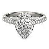 Pear Cut Engagement Ring- Anabelle