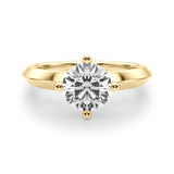 Round Brilliant Cut Engagement Ring- Magalie