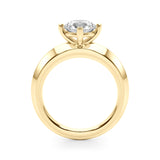 Round Brilliant Cut Engagement Ring- Magalie