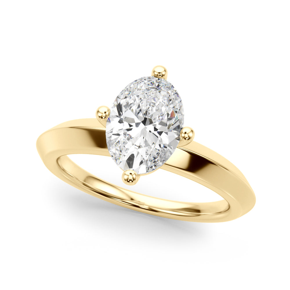 Oval Cut Engagement Ring- Magalie