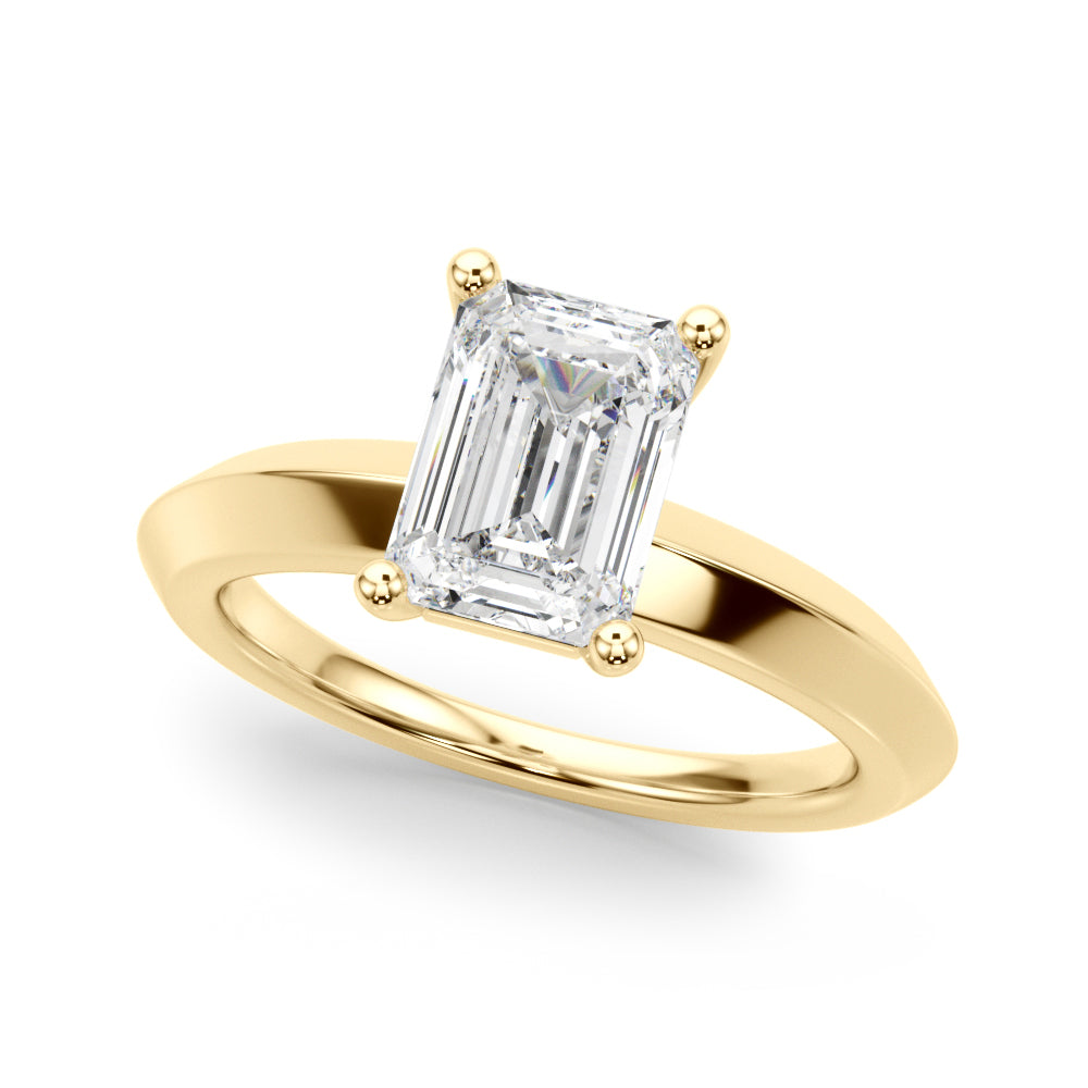 Emerald Cut Engagement Ring- Magalie