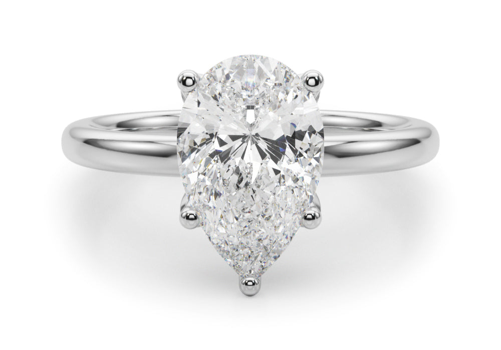 Pear Shape Engagement Ring - Fiora