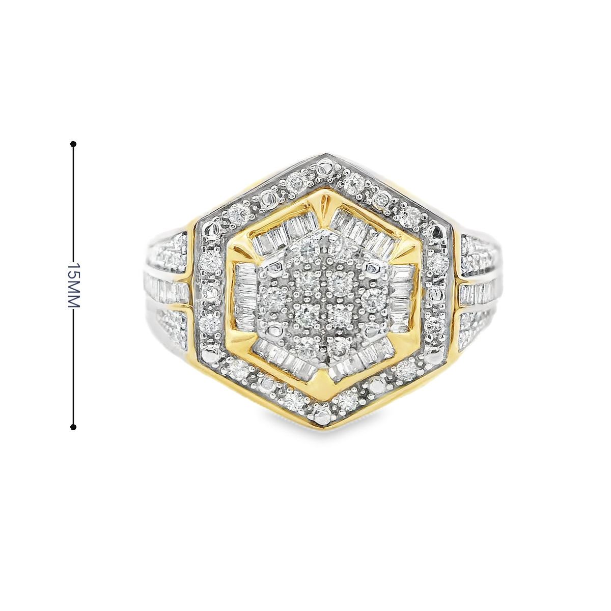 Bague Pavée Diamants Homme