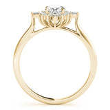 Oval Cut Engagement Ring- Floria