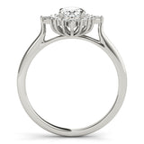 Oval Cut Engagement Ring- Floria