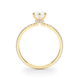Pear Shape Diamond Engagement Ring- Omega