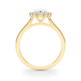 Pear Cut Engagement Ring- Floria