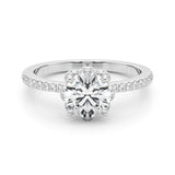 Round Brilliant Cut Engagement Ring- Ana