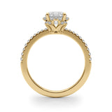Round Brilliant Cut Engagement Ring- Ana