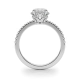 Round Brilliant Cut Engagement Ring- Ana