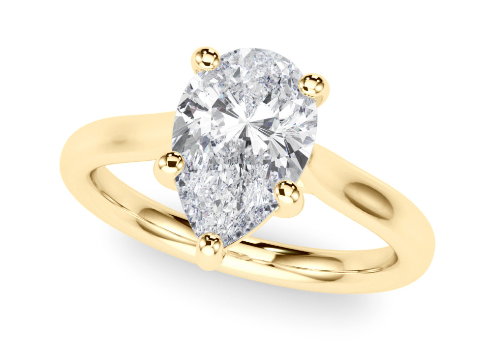 Pear Cut Engagement Ring- Magalie
