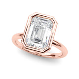 Emerald Cut Engagement Ring-Stoica