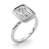 Emerald Cut Engagement Ring-Stoica