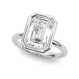 Emerald Cut Engagement Ring-Stoica